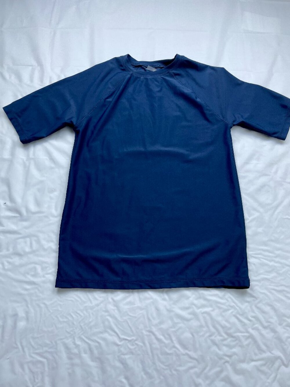 Old Navy Raglan Swim Shirt Navy Size L(10-12)
